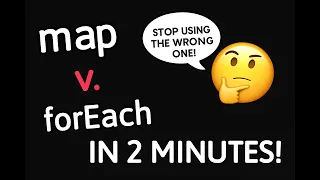 map vs forEach Real Difference in 2025 with Examples