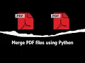 How to merge PDF files with Python