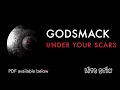 Godsmack - Under Your Scars - Drum cover (with scrolling drum score)