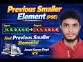 Previous Smaller Element Explained Monotonic Stack DSA for Interviews