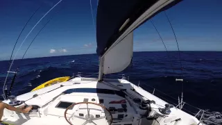 Sailing to Namena, Fiji part 1 of 3
