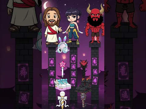 Will Zoe Choose Jesus 😇 or the Devil😈? WWJD? #quiz #biblequiz #jesusquiz