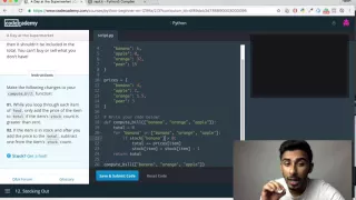 Codecademy - Python Tutorial