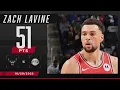 Zach LaVine 1st 50-PIECE OF THE SEASON 51 PTS in Bulls loss to Pistons NBA on ESPN