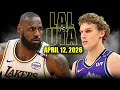 Los Angeles Lakers vs Utah Jazz Full Game Highlights - April 12 2026 NBA Season