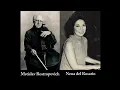 Mstislav Rostropovich with Nena del Rosario  Villanueva  performing Le Cygne by Camille Saint-Saëns