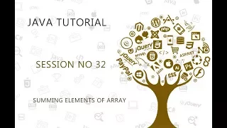 JAVA TUTORIAL 32 SUMMING ELEMENTS OF ARRAY