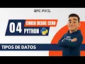 Tipos de datos en Python Texto numeros y booleanos explicados facil