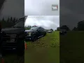 Shocking shows car going airborne in wild Georgia crash