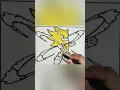 Coloring Super Sonic Sonic 2