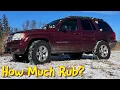 32 tires on a stock Jeep Grand Cherokee WJ
