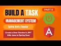 Task Management System with Spring Boot Angular Create a User Service JWT Utils class Part 5
