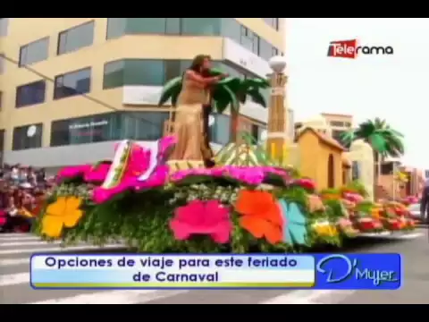 Opciones de viaje para este feriado de carnaval