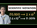 Scientific Notation How to Convert Numbers in Scientific Notation