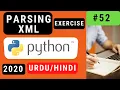 52 Parsing XML in Python Exercise 2020