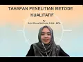 Download Lagu Tahapan Penelitian Metode Kualitatif