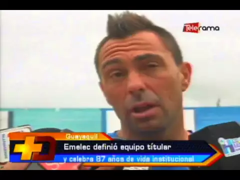 Emelec definió equipo titular y celebra 87 años de vida institucional