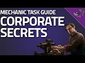 Corporate Secrets - Mechanic Task Guide