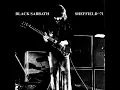Black Sabbath - Into The Void  Live Sheffield "71