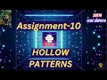 Hollow Right Triangle Assignment-10 CCBP NxtWave CCBP 4 0 Telugu Python Coding Python