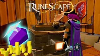 The Easiest Best AFK Crafting In Runescape 3 - How I Train Make Bank With Low Level Crafting