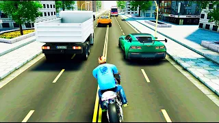 Juegos de Motos - Traffic Rider Capitulo 14 - Recorriendo Pistas a Toda Velocidad