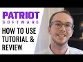 How To Use Patriot Software Accounting and Payroll for Small Business Tutorial Review