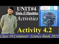 Activity 4 2 Unit 4 Data and repetition Computer class 10 chapter 4 activity 2 solution