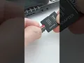 Download Lagu Inserting a micro SD into the adapter to be plugged into the SD slot on a laptop like this #shorts