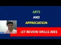 ART APPRECATION LET REVIEW DRILLS