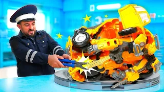 Bumblebee dönüşüyor, Yavuz yardım ediyor | Çocuk oyunu