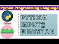 python input function user input in python input statements in python smooth learning adda