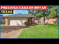 SE VENDE PRECIOSA CASA DE 3 HABITACIONES EN BRYAN TEXAS