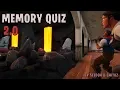 Memory quiz part 2 trailer code in description