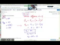 Algebra 2 - Solution of 9-2 Arithmetic Sequence