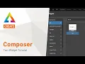 Singular s Composer - Text Widget Tutorial