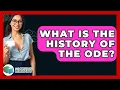 Download Lagu What Is The History Of The Ode? - The Language Library