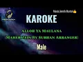 Maher Zain, Allah YaMawlana, karaoke male cover by Subhan Aranger