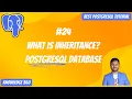 What is Inheritance in PostgreSQL PostgreSQL Inheritance PostgreSQL Full Playlist