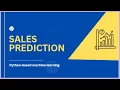 Sales prediction using Python Level-3 Task-3