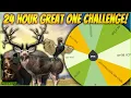 I Hunted For A Different Great One EVERY HOUR For 24hrs Call of the wild