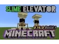 Minecraft PE Slime Redstone Elevator Tutorial