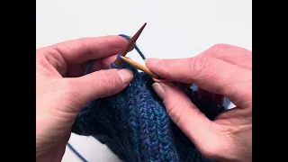 TUTORIAL - Slip one knit 2 together pass slipped stitch over sl1-k2tog-psso