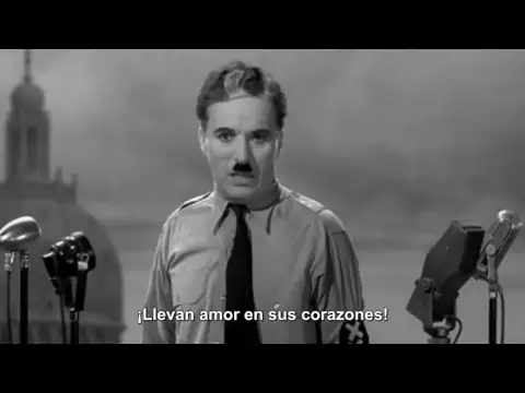 El Gran Dictador Discurso Final Subtitulado al Espau00f1ol