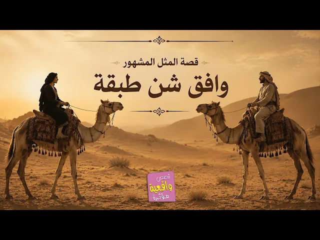 ⁣قصة المثل المشهور - وافق شن طبقة