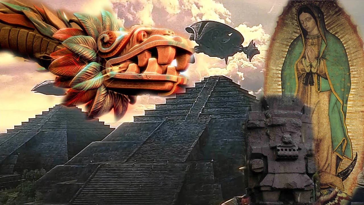 Dioses Reptilianos Extraterrestres Anunnakis en Mexico