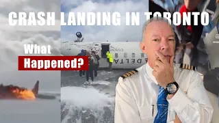 Toronto Emergency Landing: Captain Steeeve Breaks Down ATC & Survivor Footage