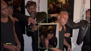 Dr Dre Mike Epps And Dave Chappelle Reunited At Eart uake s Birt ay Party