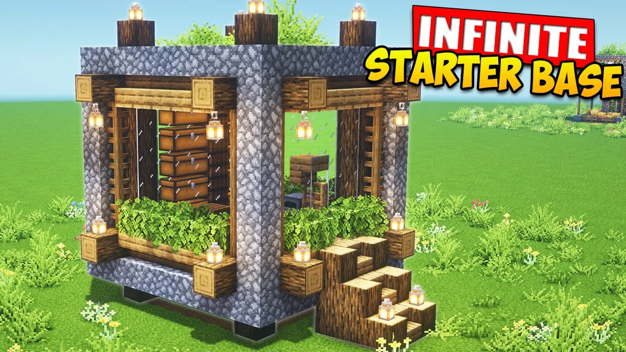 Minecraft: Perfect Starter House Tutorial ⚒️