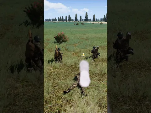 Simulation Metis vs armored vehicle a scene full of excitement #simulation #dcs #army #arma #shorts